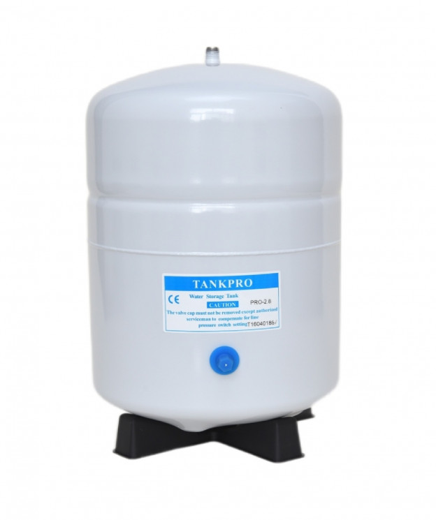 Накопительный бак, объём 2.8 Gal (10,5 литра), кран в комплекте